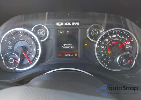 2021 Ram 1500 Big Horn 4X4 5'7 Box from USA, damaged, VIN 1C6SRFFT3MN64364